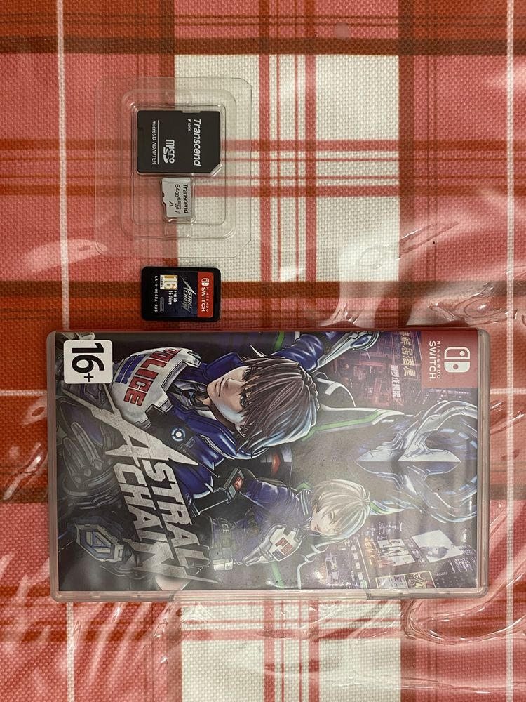 Nintendo Switch + картридж Astral Chain