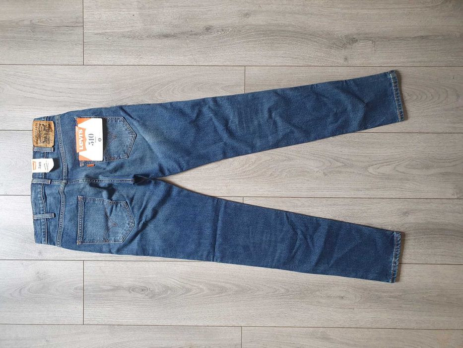 (NOU) Blugi barbati LEVI'S 510 SKINNY Orange Tab - Marimea W29 L32