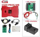 CGDI CGMB programator chei Mercedes + AC adapter + ELV CGDI simulator