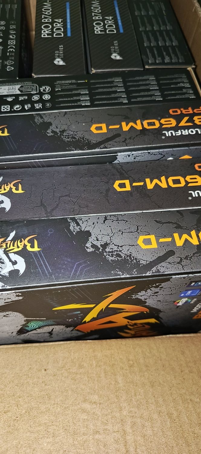 Продам новая материнская плат DDR4 B760M-D PRO V20 LGA 1700