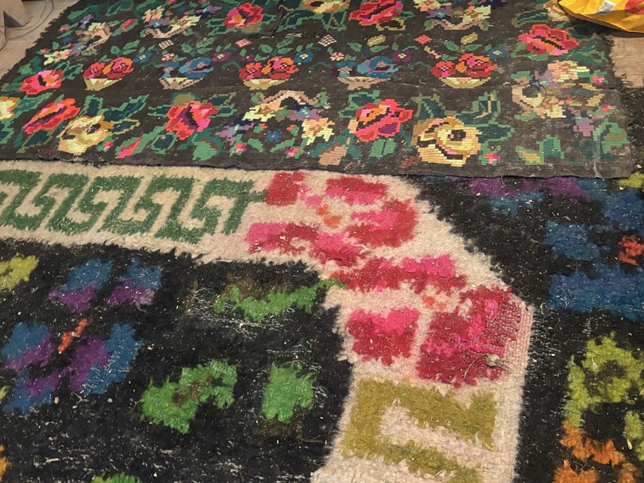 Procut, cerga , icoana pictata pe pinza , totul de epoca!