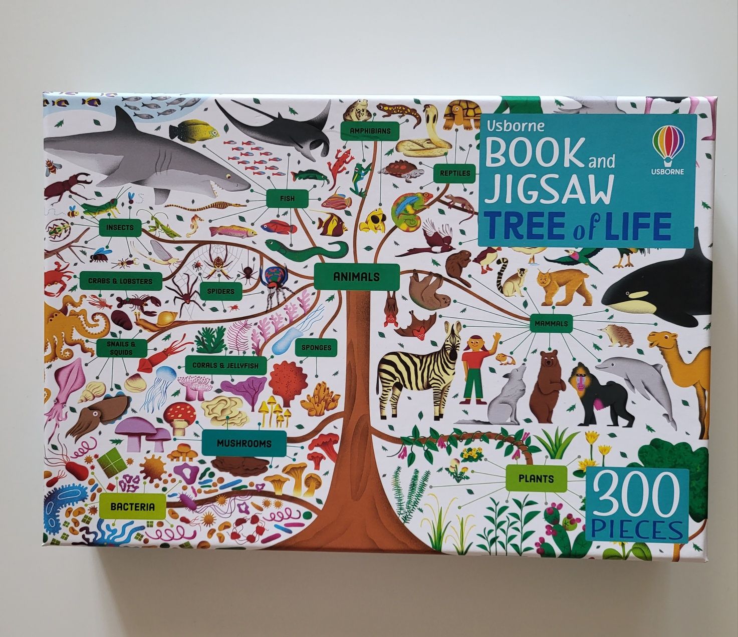 Puzzle Usborne 300 piese "Arborele Vietii"