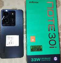 Infinix note 30i xotira 256gb+16gb