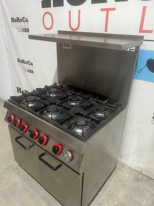 Angelo Po - Aragaz 6 focuri; Masina gatit gaz 6 focuri cu cuptor