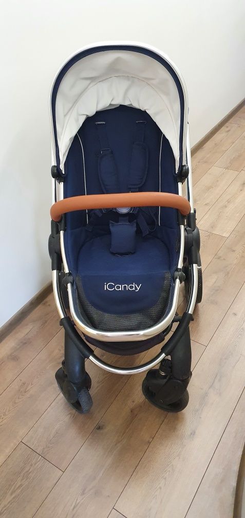 Бебешка количка iCandy Peach 3 Royal Blue