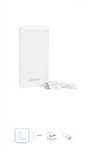 Външна батерия Dexler, 8000mAh, 2x USB, Type C, LED светлини