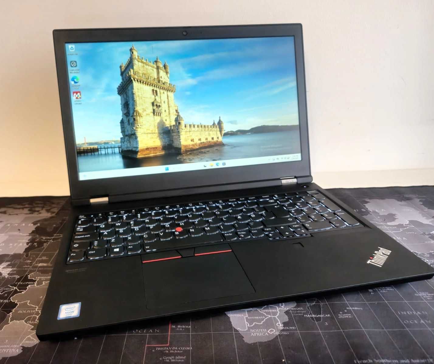 Lenovo WorkStation P15 Intel XEON nVidia QUADRO 64GB RAM, 2TB SSD!