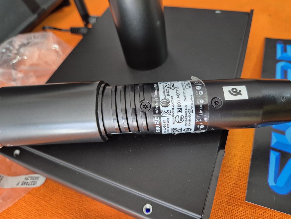 Shure GLXD4R cu SM58 Profesionale wirless