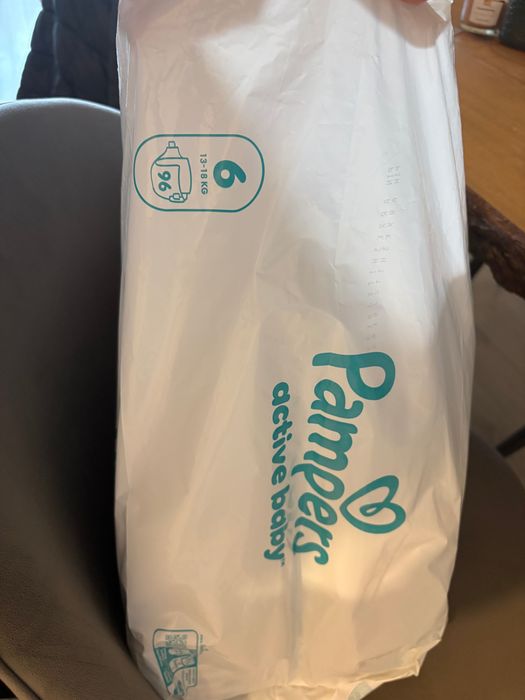 Pampers пелени 6 размер