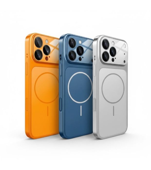 Iphone 13/14/15/16/17 PRO MAX AIR - Husa Magsafe Spate Sticla