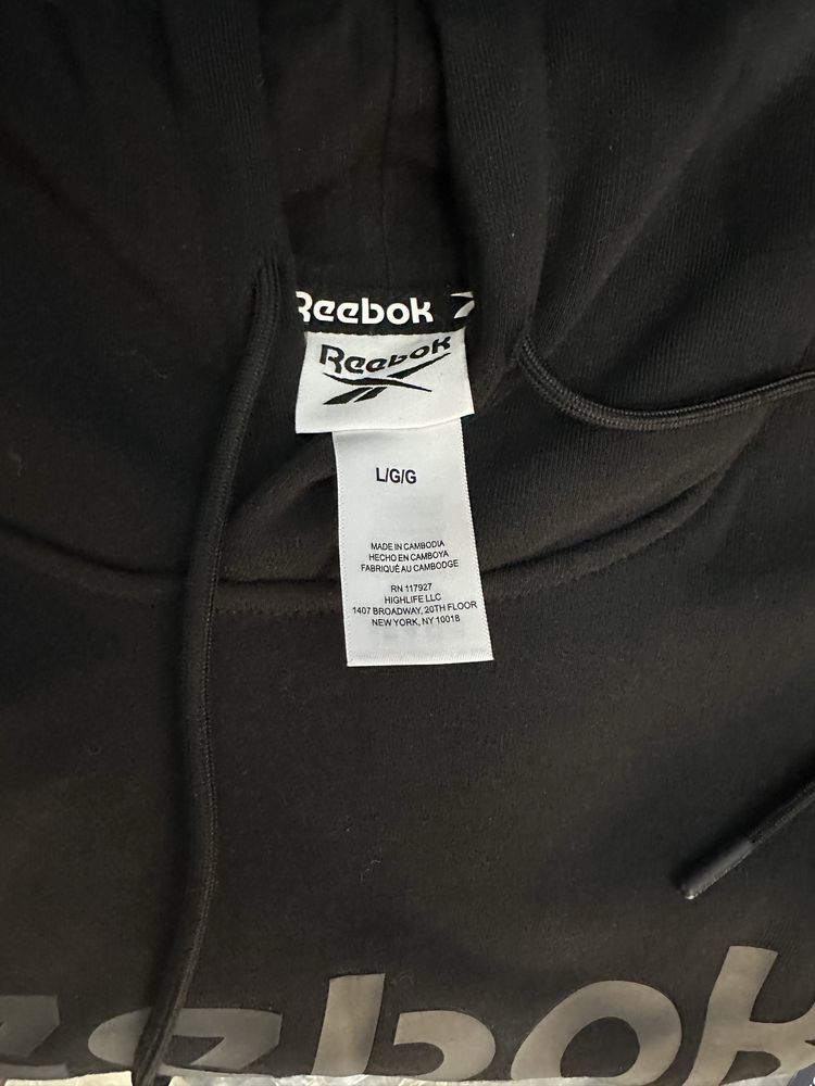 Reebok pullover hoodie р.L