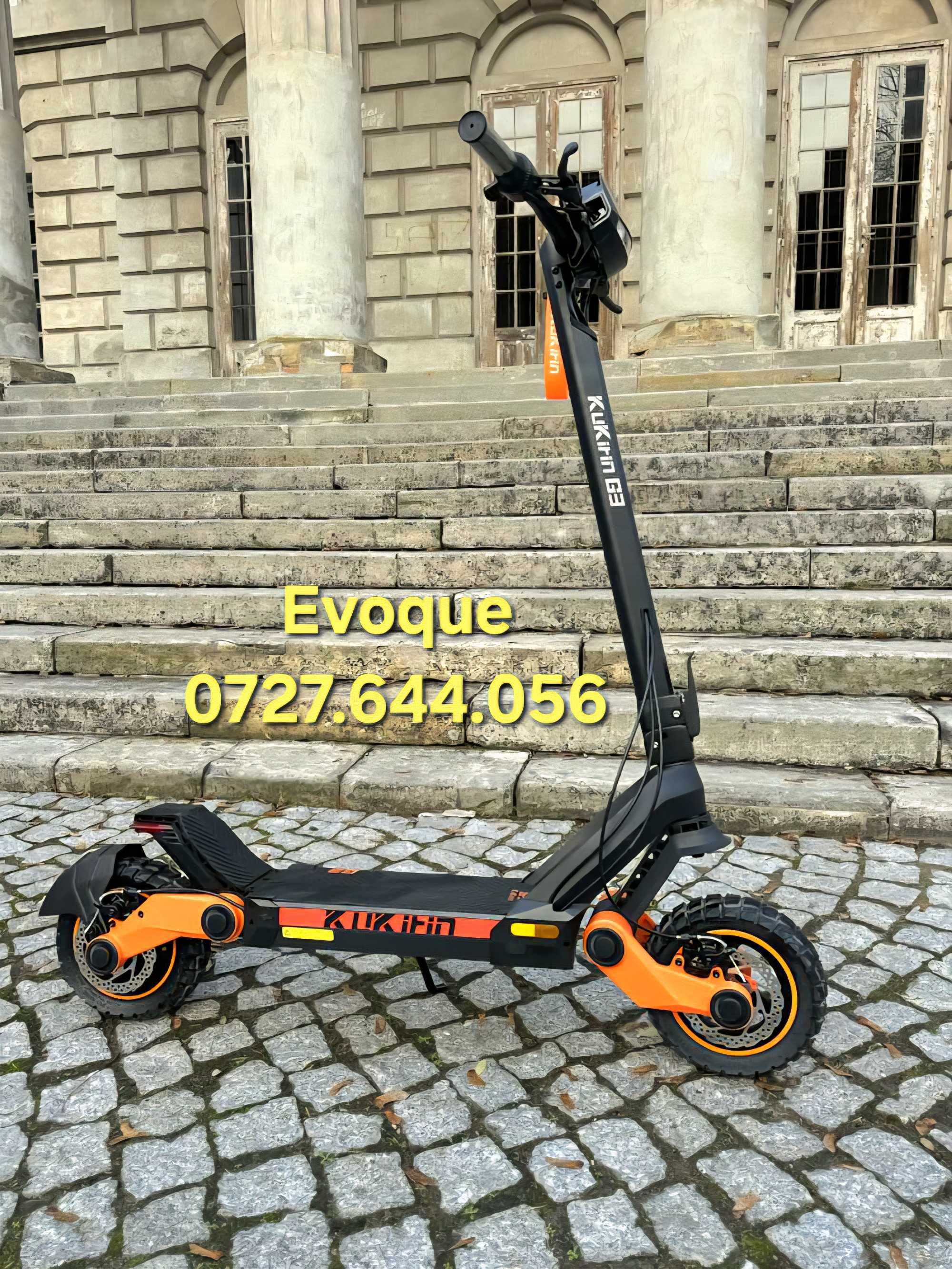Trotineta electrica KUKIRIN G3 NOUA 1200W 19 Amperi 100 km autonomie
