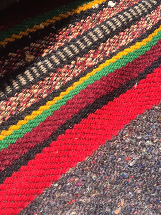 Ръчно тъкана ЧЕРГА вълнена