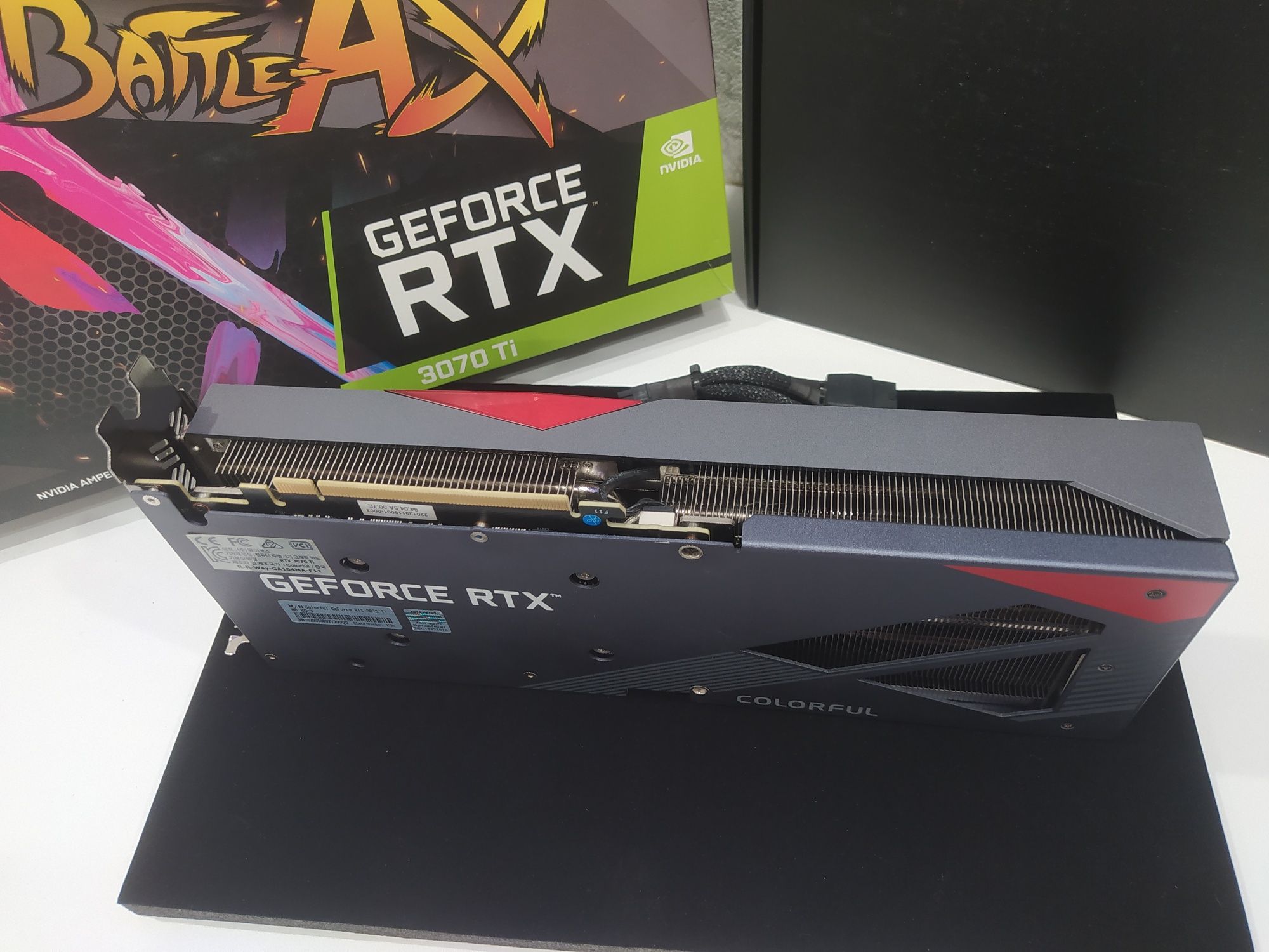 Видеокарта Colorful 3070ti BattleAx