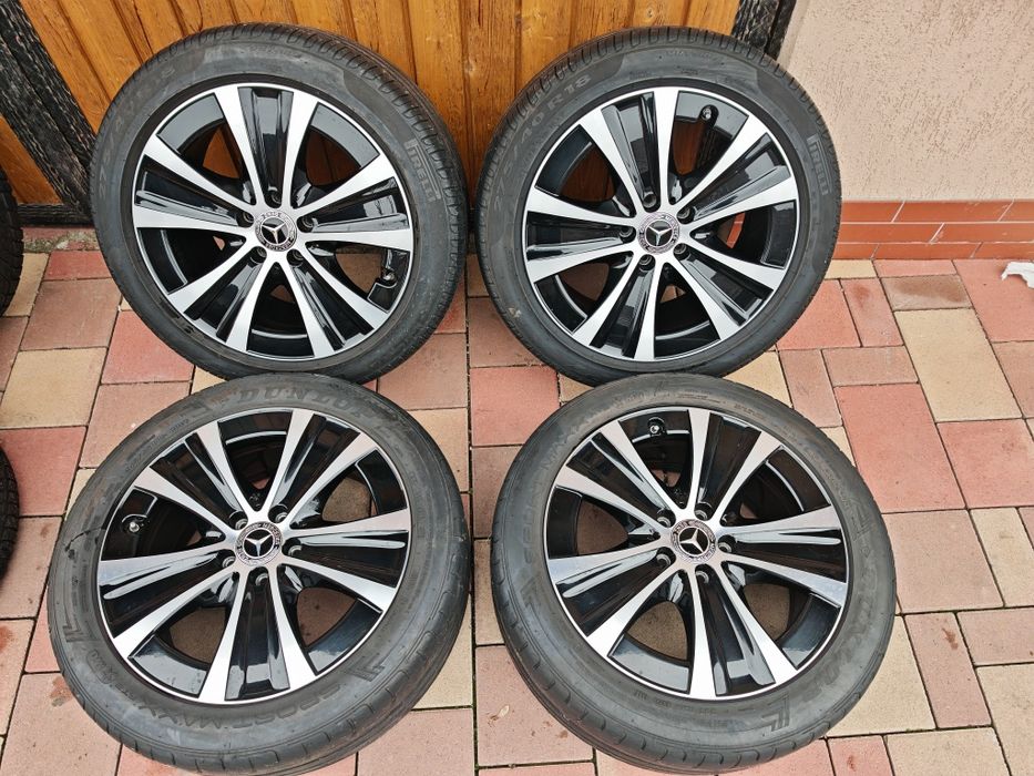 Jante Mercedes E-Class W213 2 lățimi 245 45-275 40R18 Pirelli Vară2022