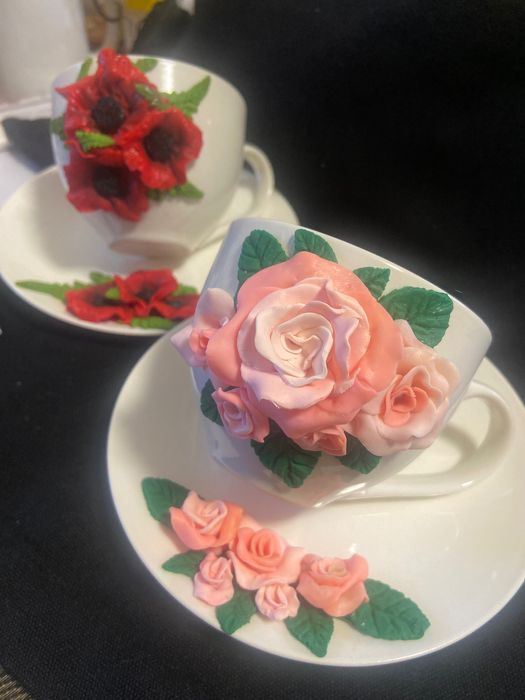 Чаши с полимерна глина