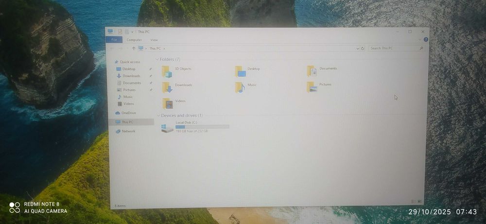 Настолен компютър 8 GB RAM, SSD 256 GB Samsung SATA M.2