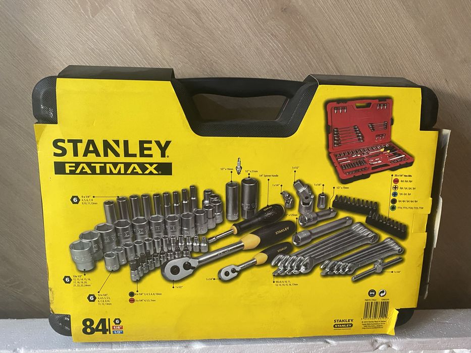 Набор инструментов Stanley FatMax 84 предмета — Новый!