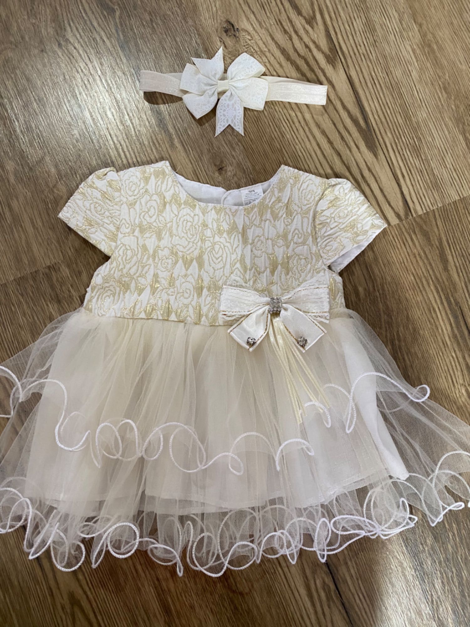 Официална бебешка рокличка размер 56