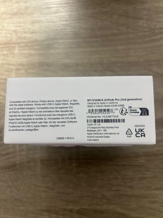 Apple airpods pro 2nd gen, noi, desigilate pt poze