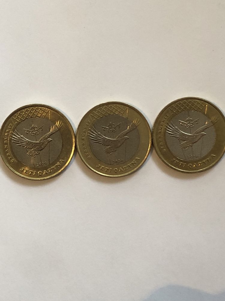 Продам три редких монеты 100тг