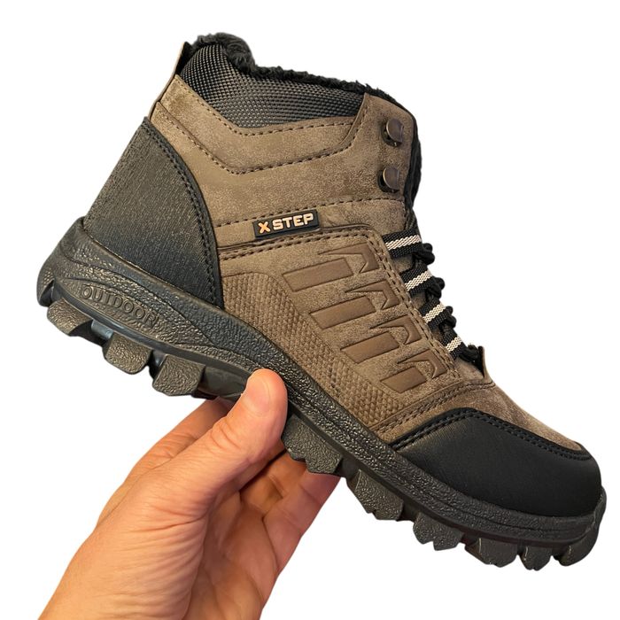 непромокаеми мъжки боти зимни с топла вата и грайфер за сняг дъжд кал