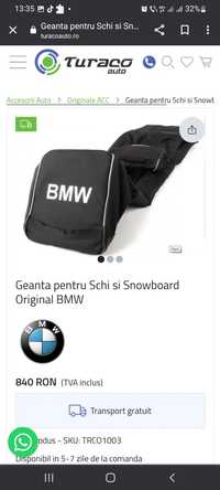 Geanta Sky BMW Originala! Sac Sky BMW Original!