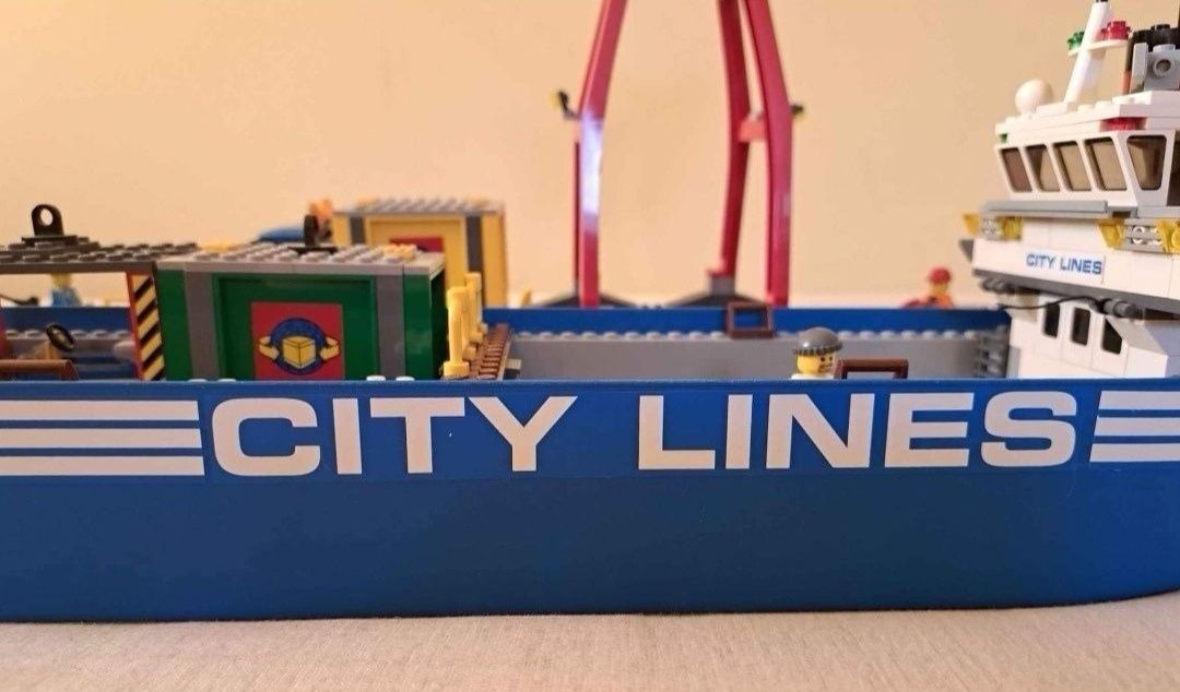 LEGO City Harbor 7994 cu manual