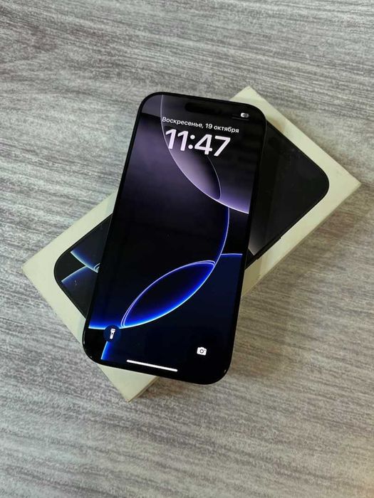 Apple iPhone 16 Pro, АКБ 100% (Семей, 15 мкрн 9/17) ЛОТ 755896