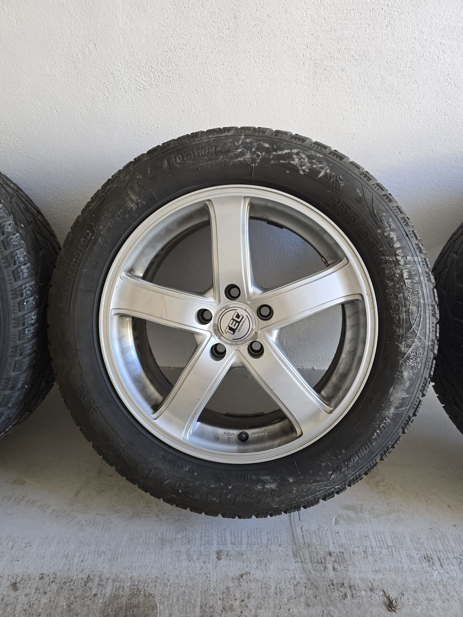 Jante VW Tiguan , cauciucuri iarna