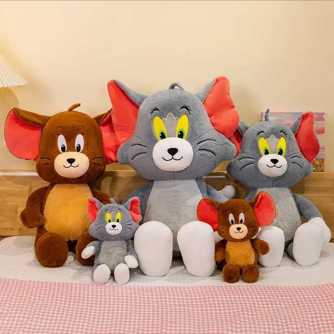 Голяма плюшена играчка Том и Джери, 100см Tom and Jerry