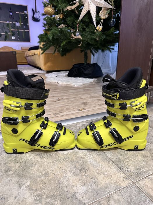 Ski-uri + clapari Fischer pentru copii