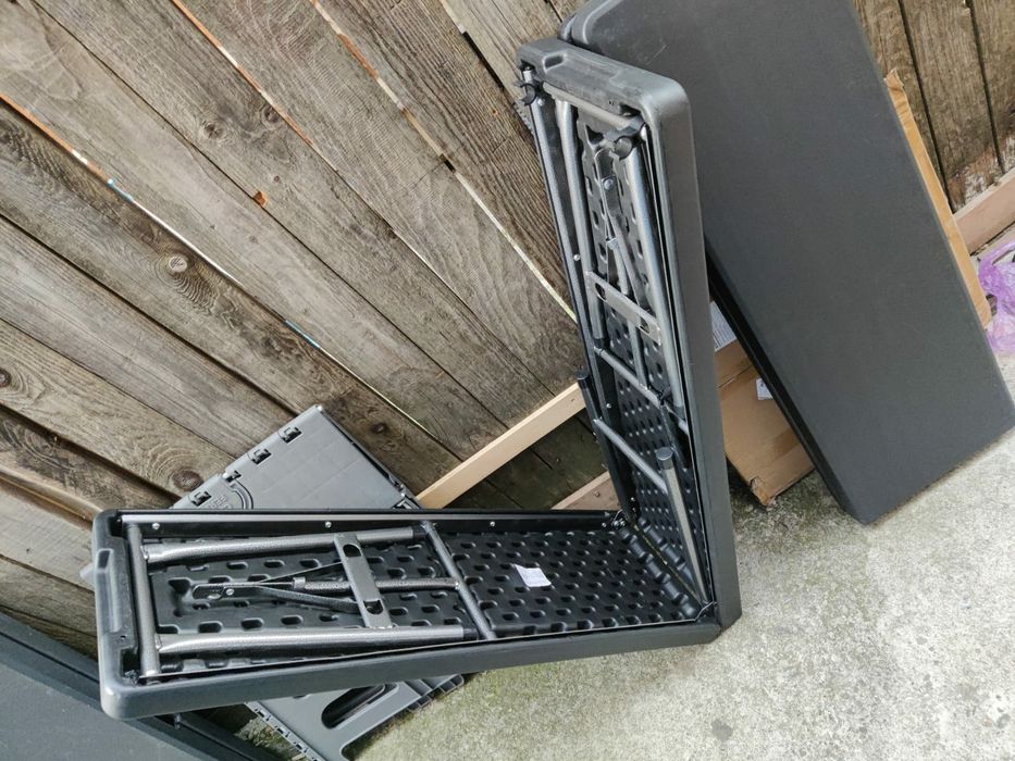 set 2 bănci pliabile lungime 180 cm noi