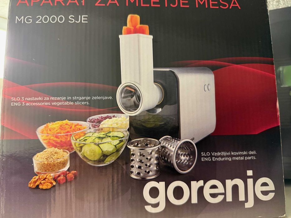 NOU! Masina de tocat electrica: GORENJE MG 2000 SJE