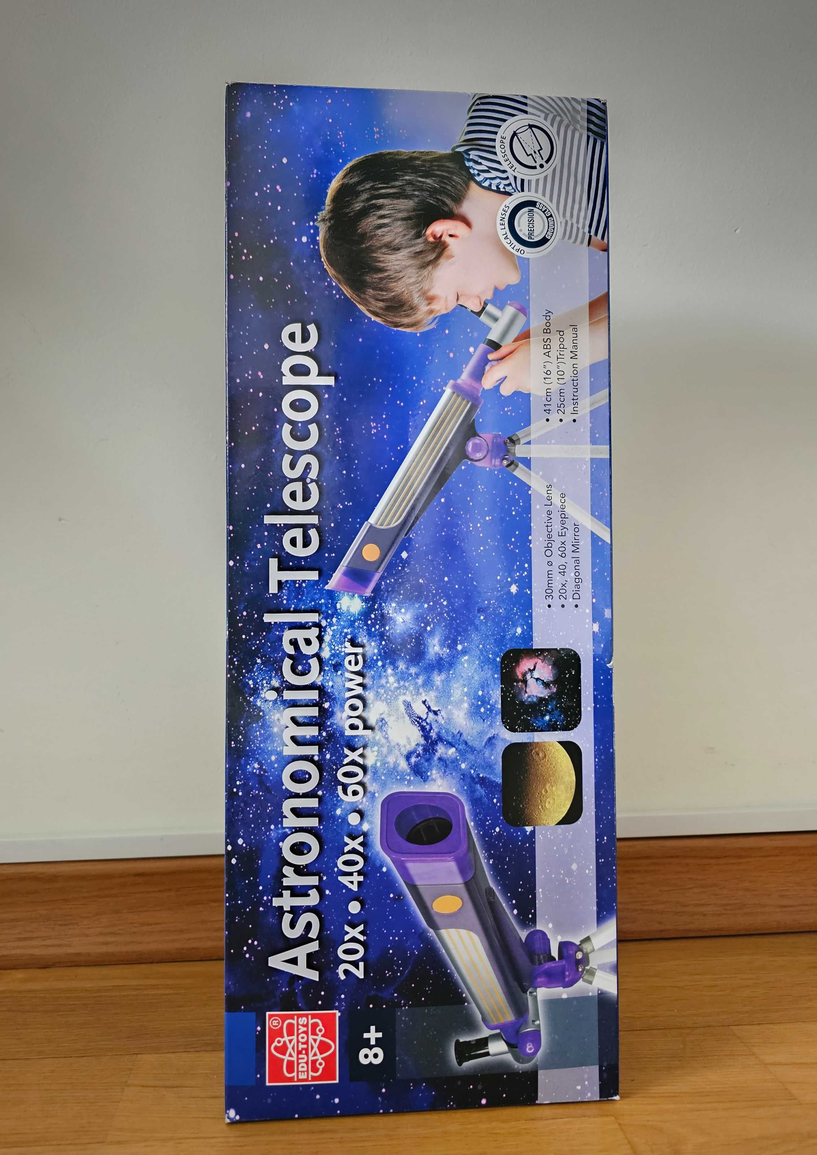 Telescop astronomic cu trepied pentru copii