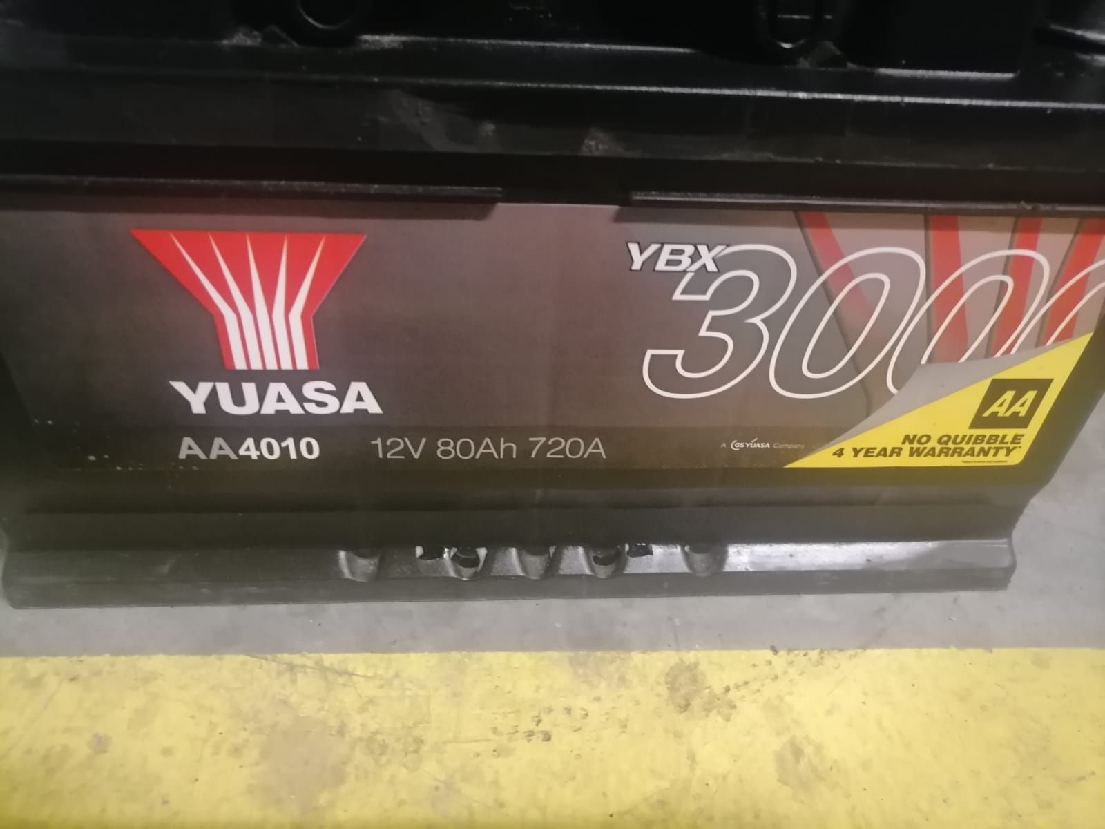 Baterie auto Yuasa 80 amperi import Germania