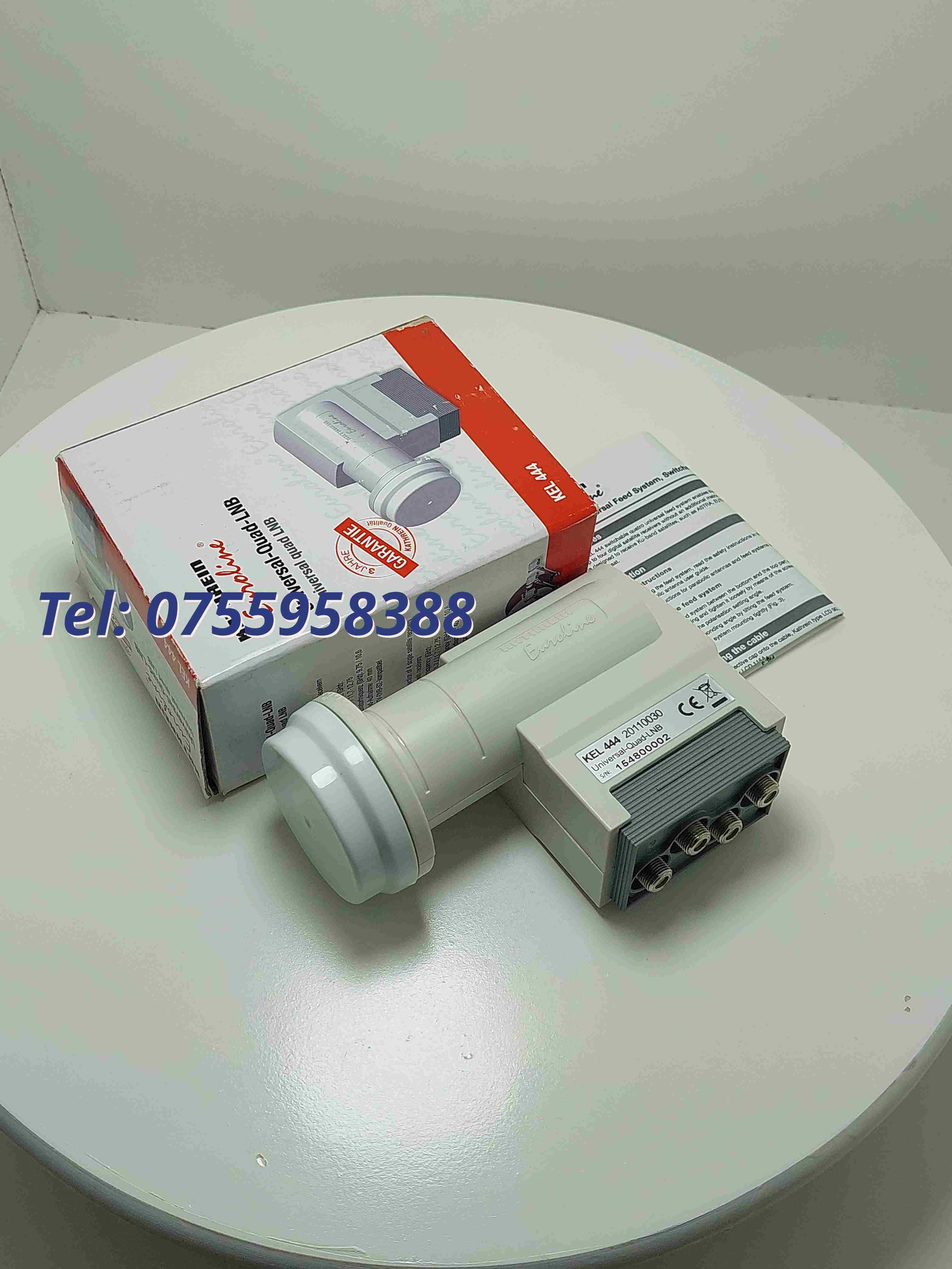 Lnb 4 Iesiri Satelit Antena Kathrein Quad Lnb Euroline 10701275ghz