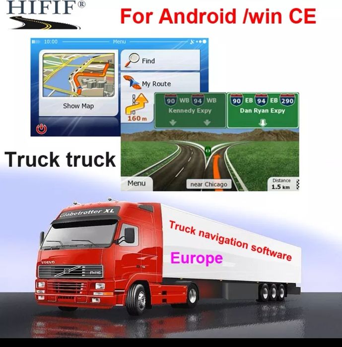 Soft si Harti GPS Camion TIR Taxi iGO Primo Update Gps Europa 2025