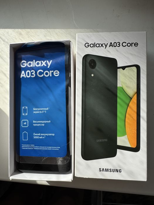 Galaxy A03 Core в новом состоянии