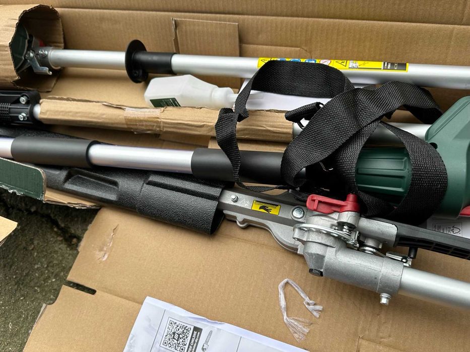 Parkside 2в1 телескопичен храсторез и трион