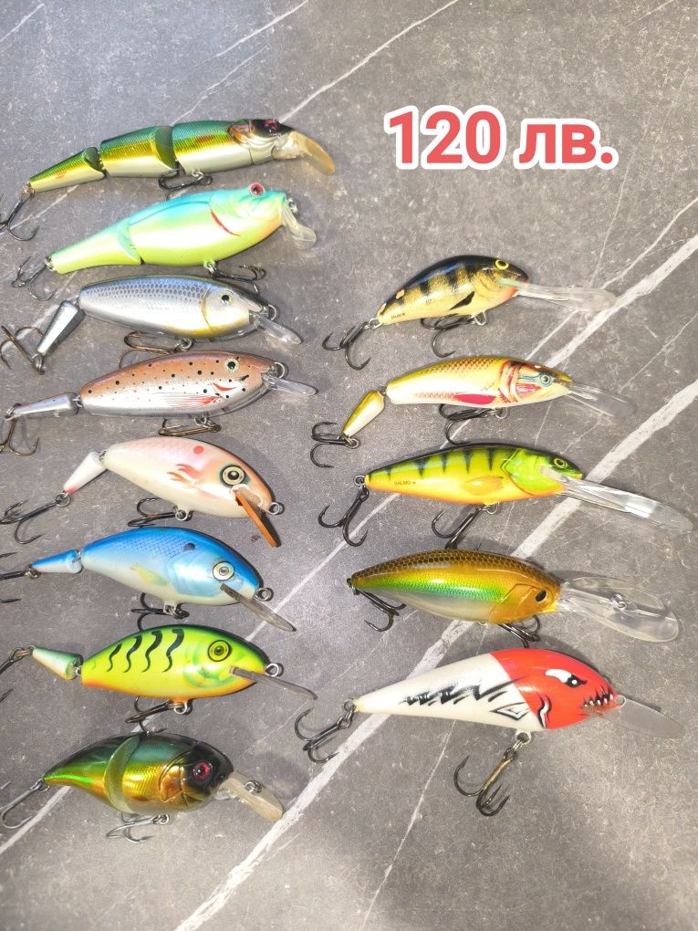 Изкуствени примамки. Воблери. Блесни.