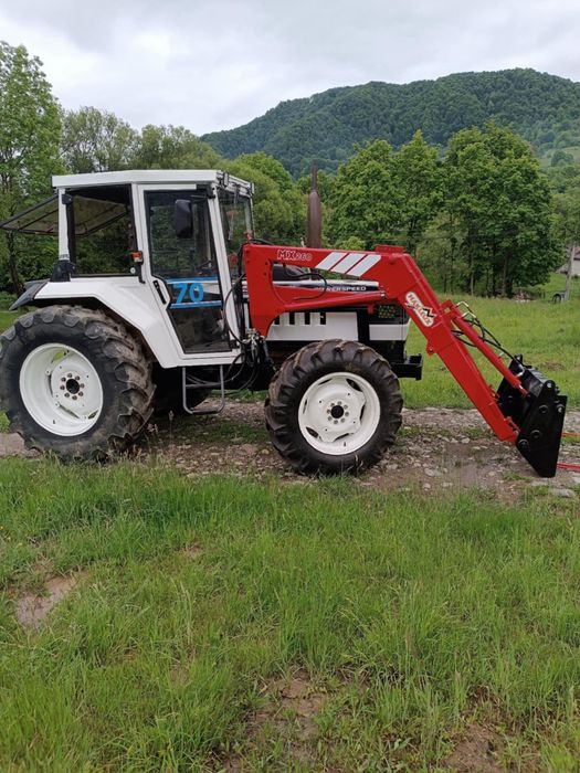 Tractor Lamborghini 674-70 4x4 dtc cu încărcător frontal same Explorer