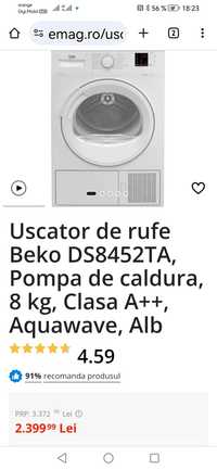 Uscător Beko 8kg