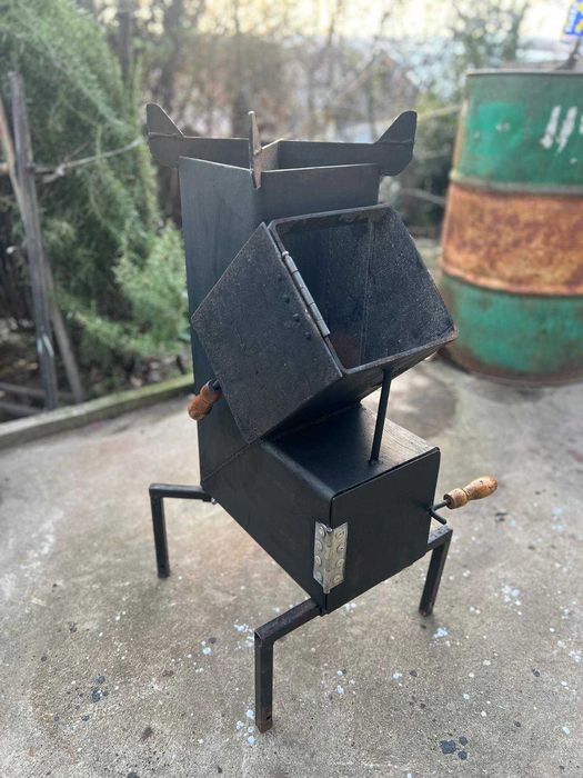 Sobă rachetă 120x120x4mm / 150x150x4mm