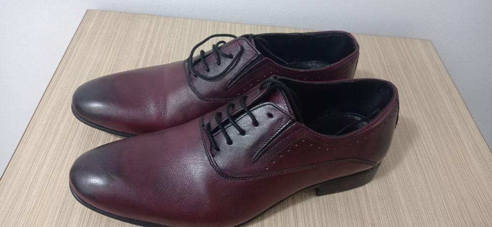 Pantofi piele naturala