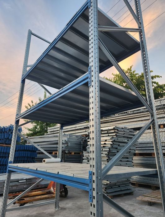 Rafturi metalice cu polite 729×235