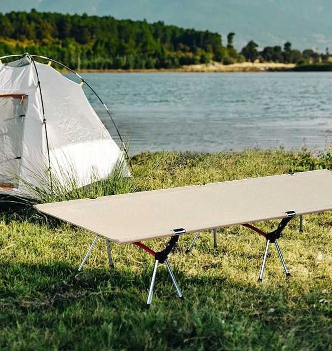 Раскладушка походная "Naturehike" складная 2,3 кг, 190x65x38, с сумкой