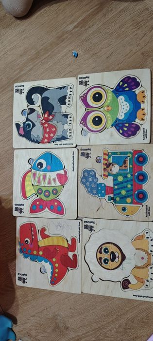 Продается деревянные пазлы