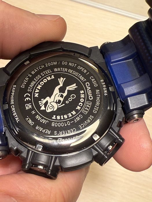 Casio G-Shock Frogman GWF-D1000B versiune JDM