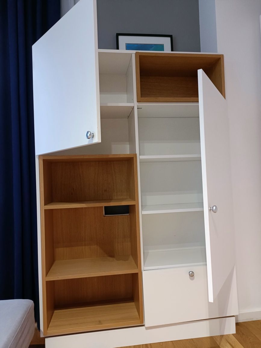 Vând mobilier MDF/stejar - dulap (biblioteca) copii